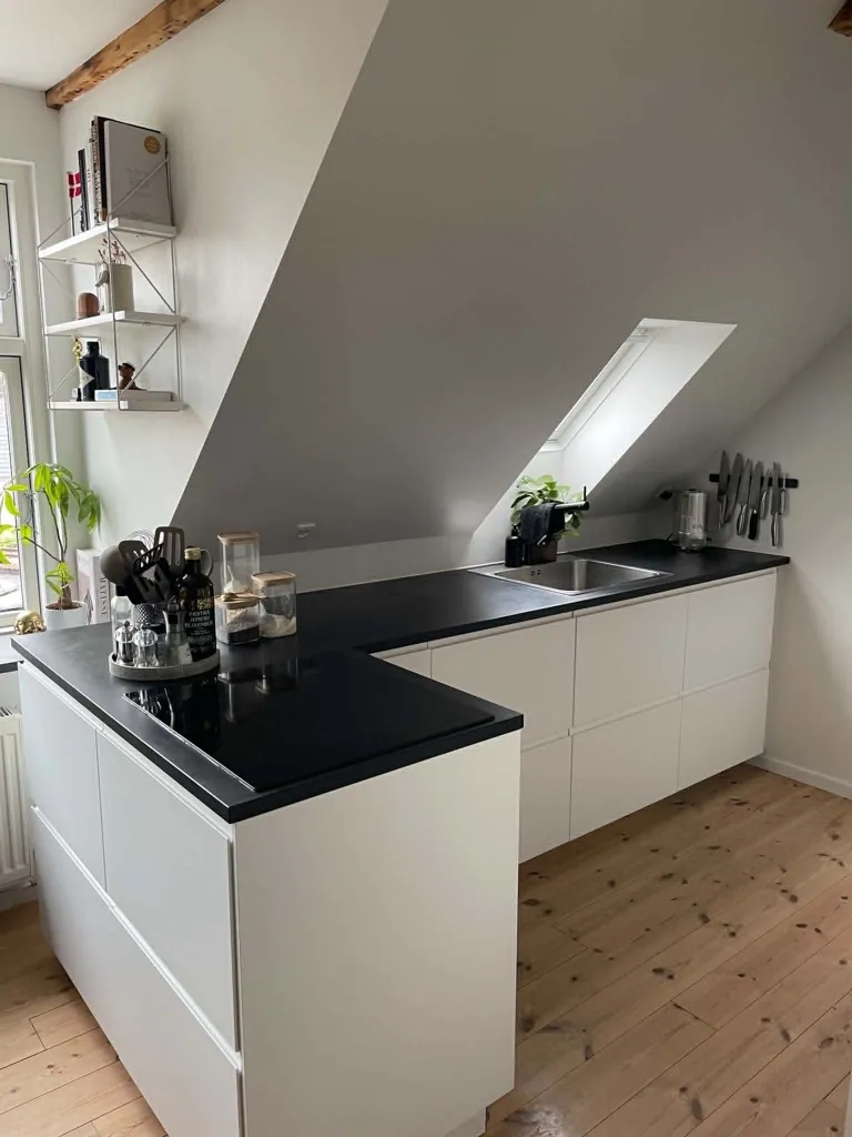 Köök - Renovated 3-Bedroom Flat in Aalborg Centre