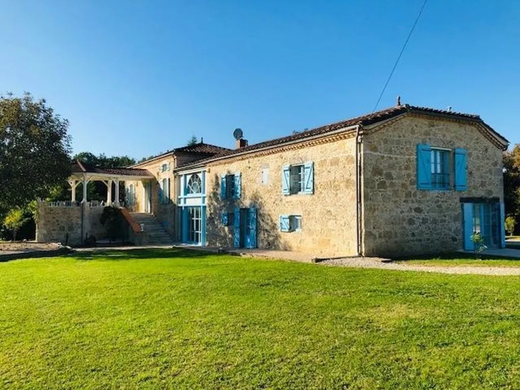 Extérieur - Demeure de Charme avec Piscine à 20 mn d'Agen