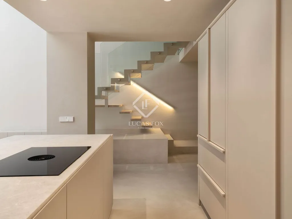 Cuisine - Penthouse in Renovated Palace, Girona