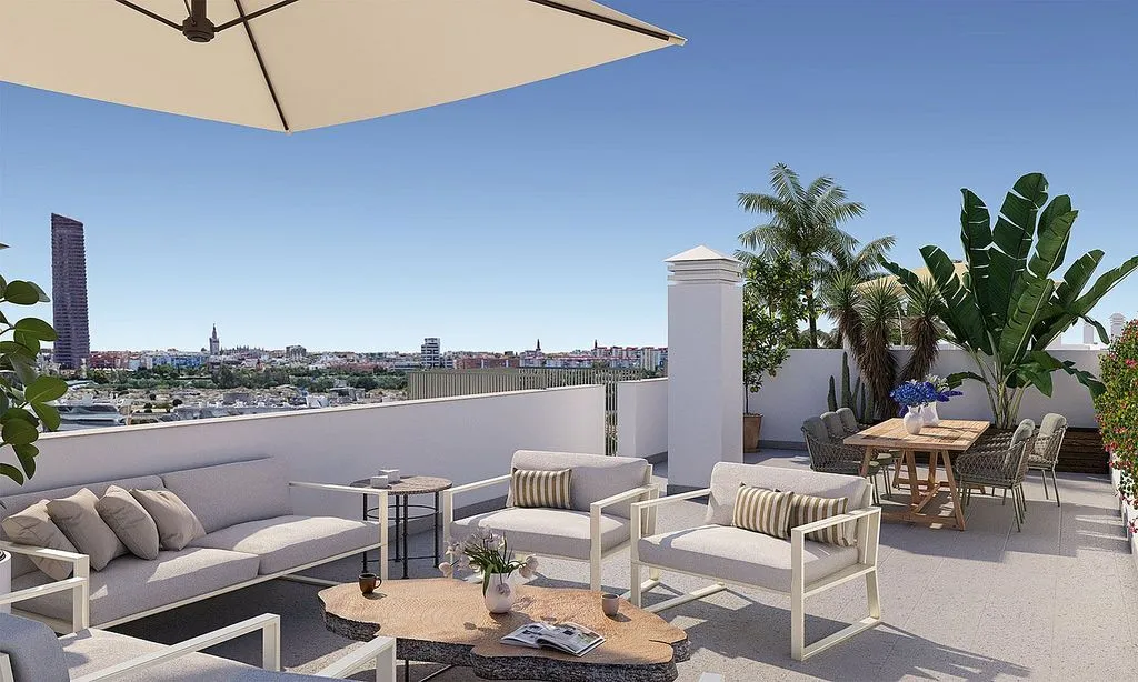 Apartment with Pool in Puerta Sevilla