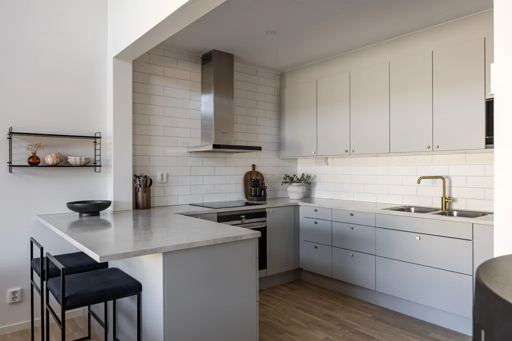 Cuisine - Modern Flat with Private Terrace in Djurängen