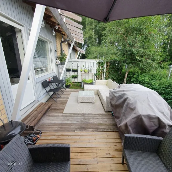 Terrace - Modern Flat with Sauna in Dal, Inkoo