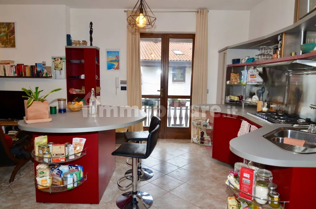 Köök - Terraced House with Private Terrace in Levone