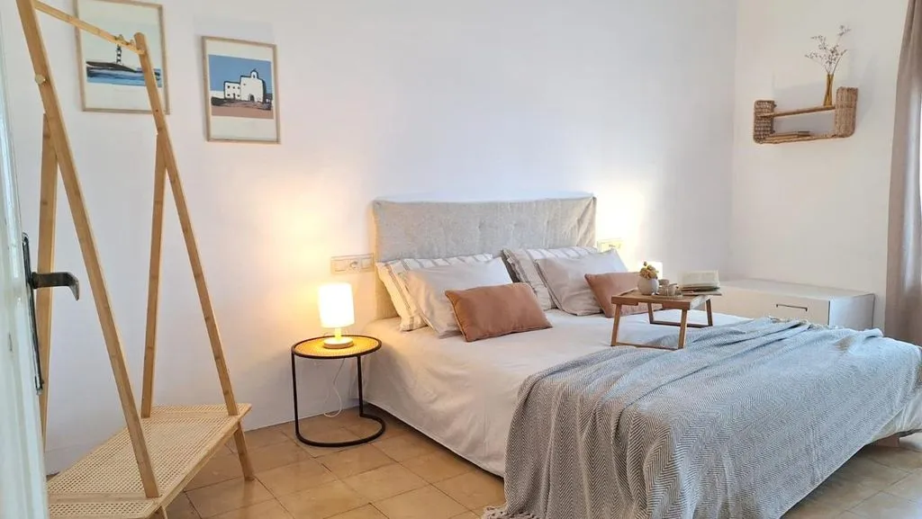 Dormitorios - Villa con vistas al mar en Premià de Mar