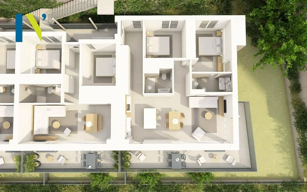 Plan - Luxury Apartment with Pool in Tamariu