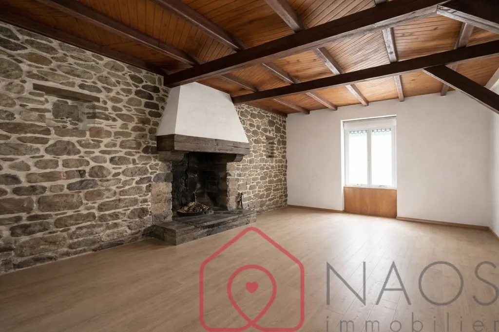 Soggiorno - Stone House with Garden in Miniac-Morvan
