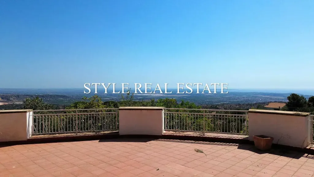 Terrass - Villa with Panoramic View in Noto