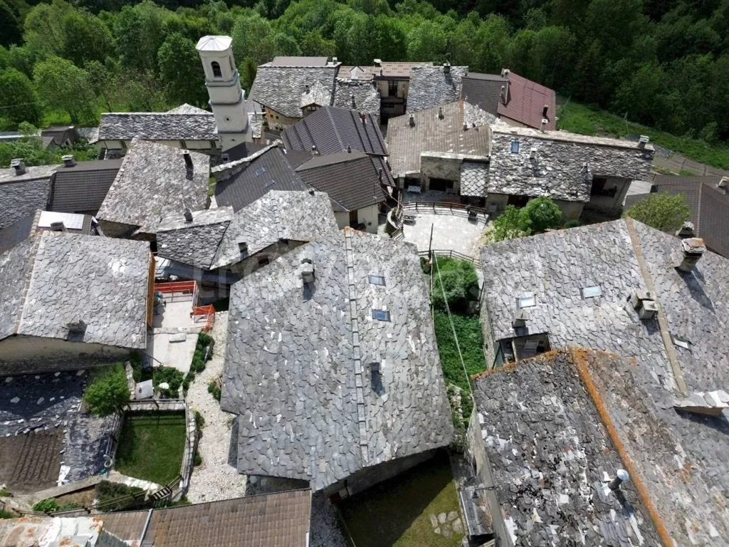 Vue aérienne - Alpine Baita with Mountain Views in Canosio