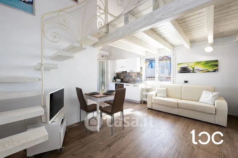 Séjour - Studio Apartment with Balcony in Orosei