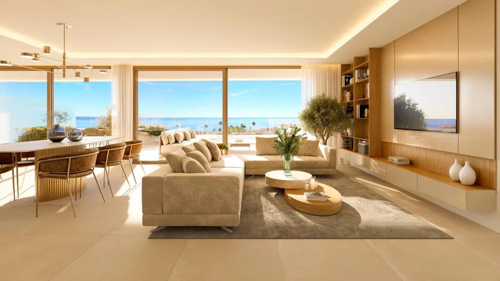 Séjour - Penthouse with Rooftop Pool in Casares