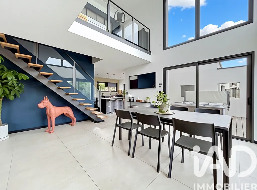 Söögituba - Contemporary House with Pool near Rennes