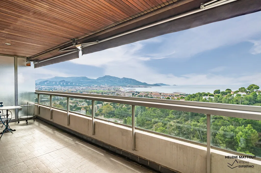 Balcon - Appartement avec Vue Mer à Marseille, Les Jardins de Thalassa