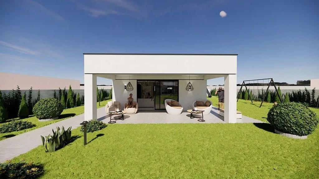 Contemporary House with Pool on D'Ullastrell