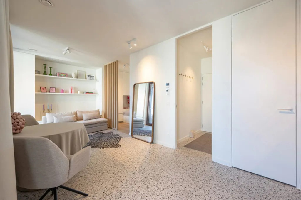 Séjour - Appartement avec Vue sur la Schelde à Anvers