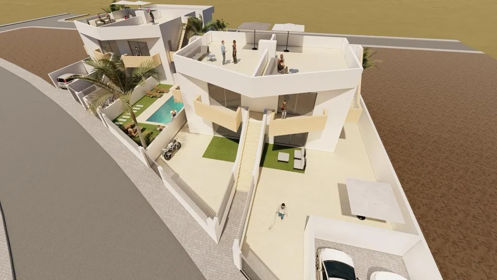 Semi-Detached Chalet with Pool in El Alamillo