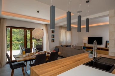 Cucina - Seafront Villa with Pool in Brac