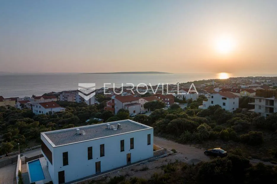 Õhuvaade - Modern Villa with Pool and Sea View in Mandre