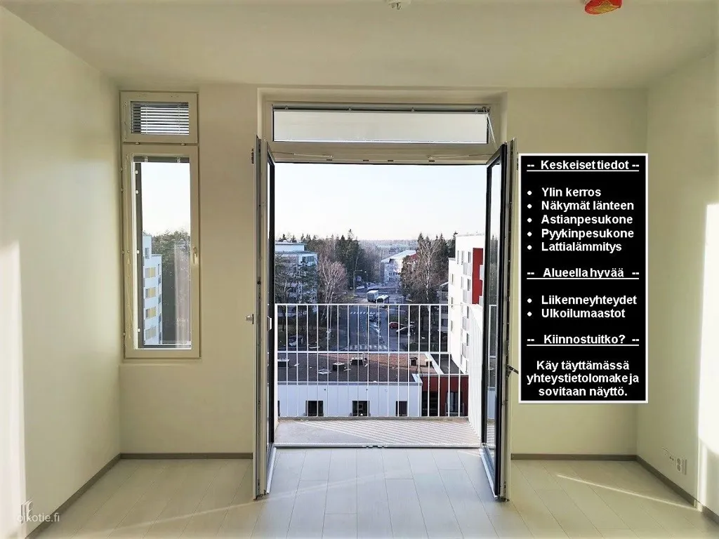Ingresso - Bright One-Bedroom Flat with Views in Kaivoksela