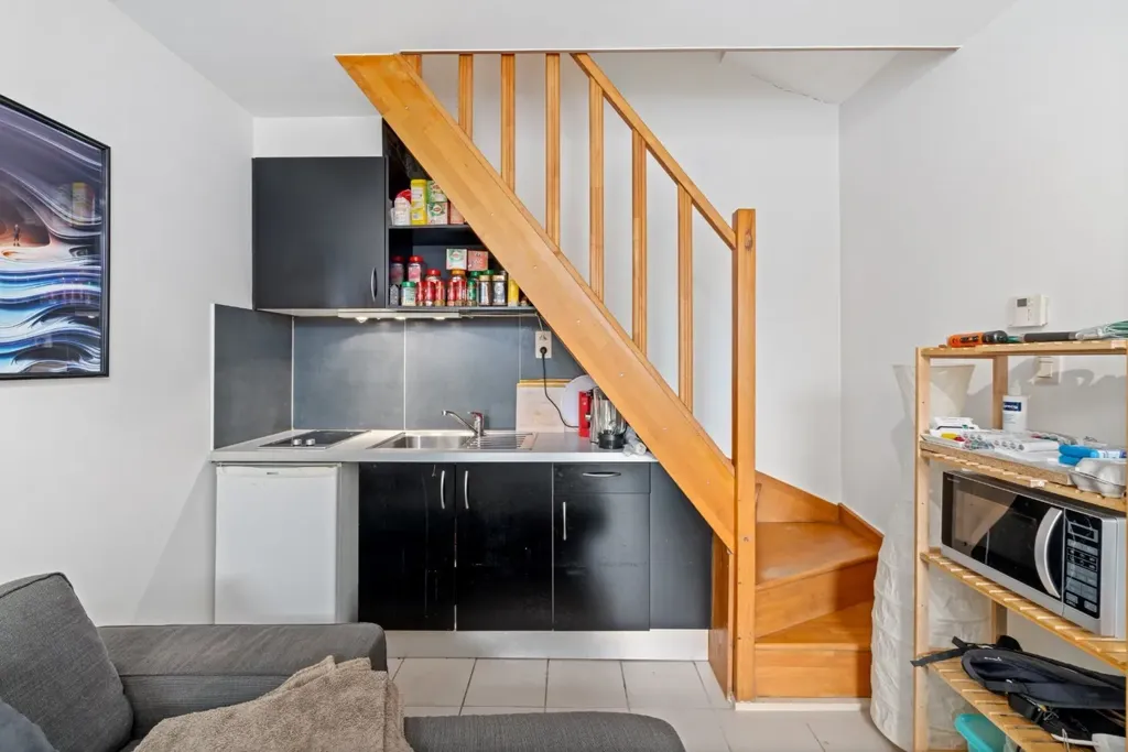 Cuisine - Appartement avec Terrasse à Ledeberg