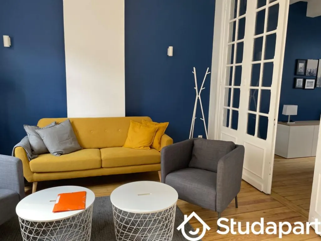 Séjour - Chambre en Colocation avec Équipements Neufs à Lens