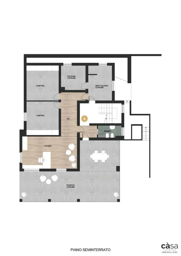 Planimetria - Luxury Villa with Lake View in Comerio