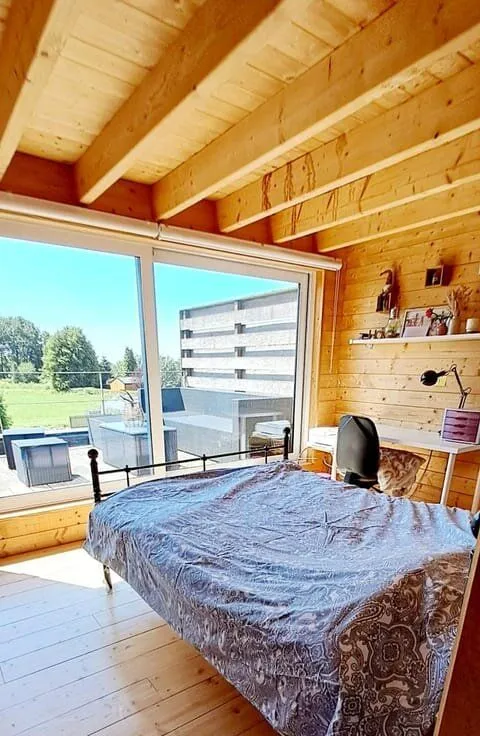 Chambres - Chambre pour Étudiant avec Terrasse à Libramont
