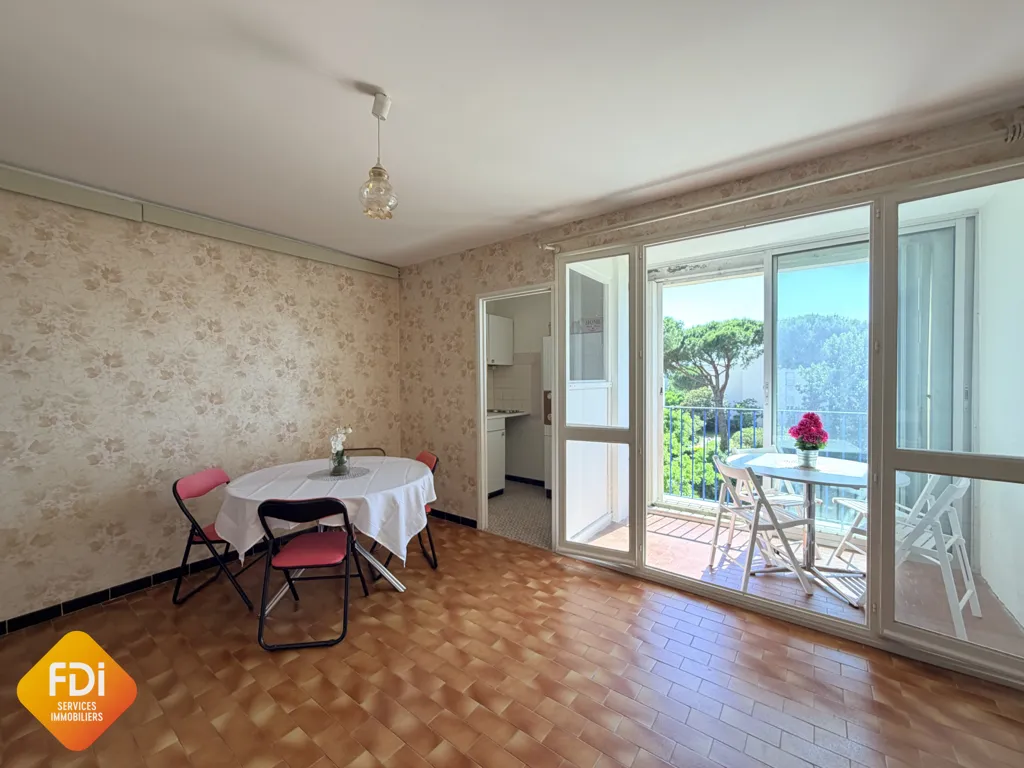 Salle à manger - Studio avec Parking à La Grande Motte