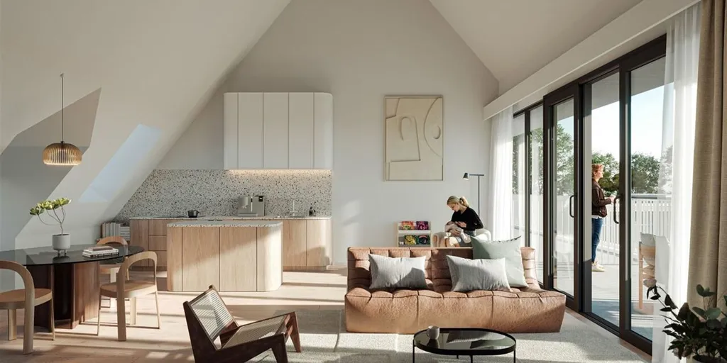 Elutuba - New Townhouse in Mortsel