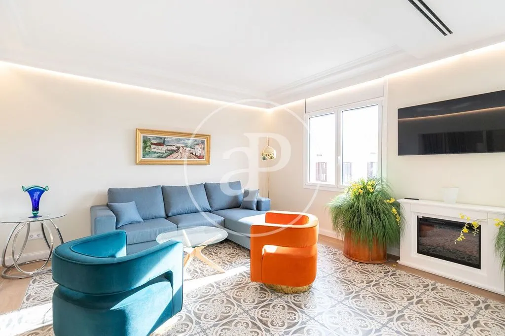 Séjour - Luxury Flat with Balcony on Consell de Cent, Barcelona