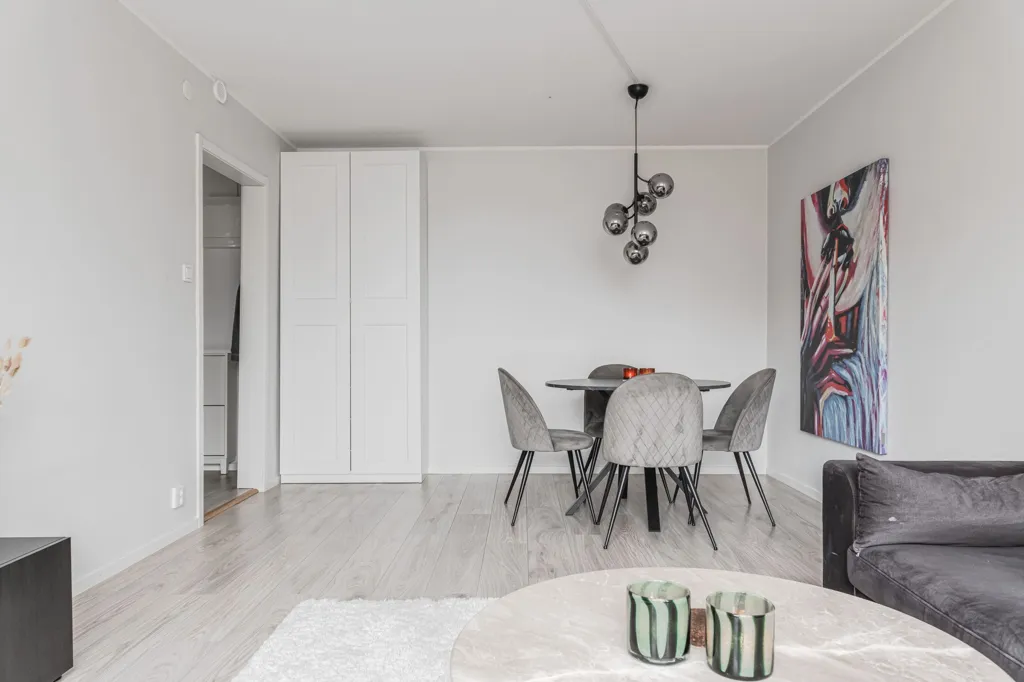 Séjour - Modernised Flat with Central Location in Luleå
