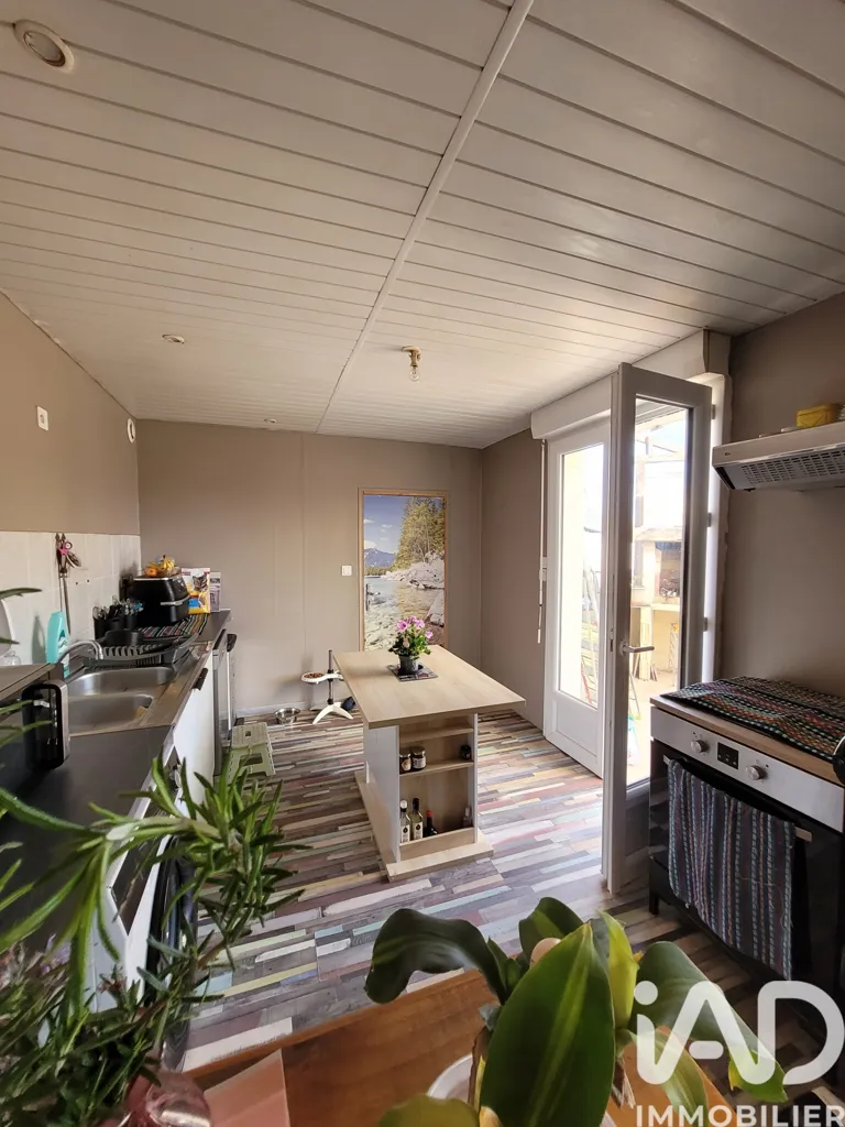 Kitchen - Renovated Villa with Two Terraces in Plerguer