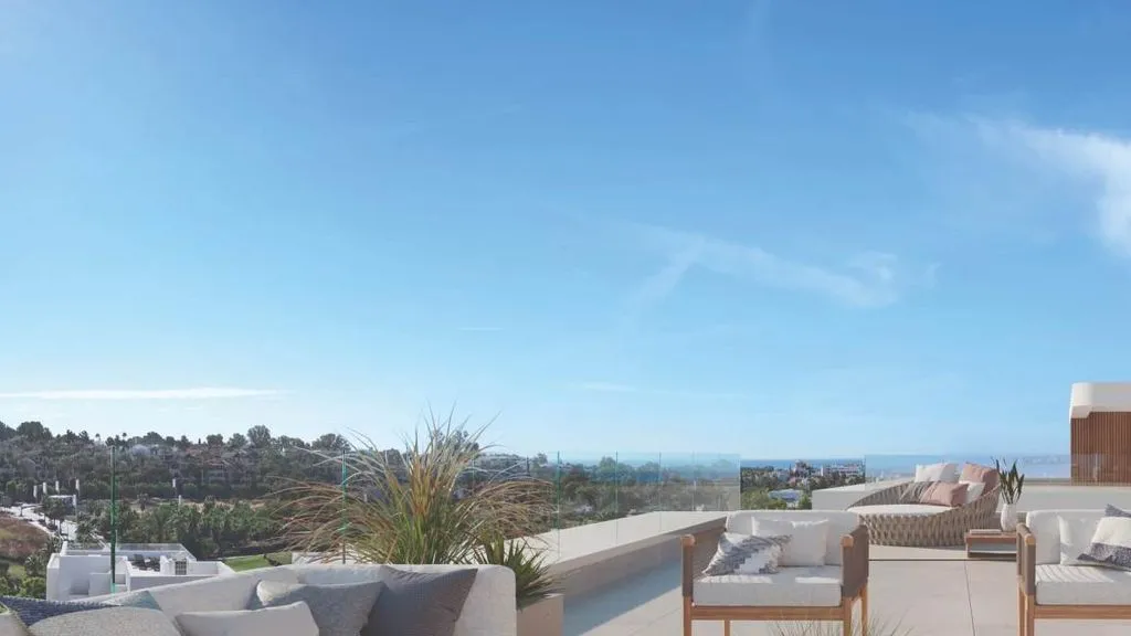 Terrace - Luxury Villa with Sea View in Marbella