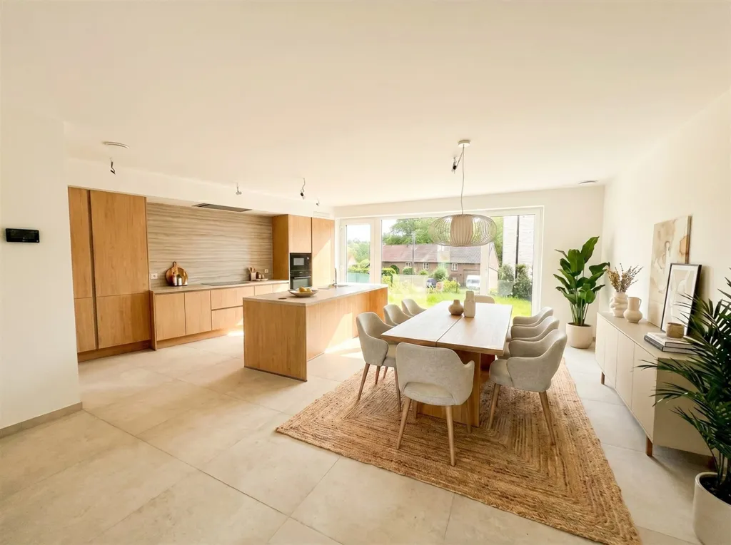Kitchen - Contemporary House with Garden in Korbeek-Dijle