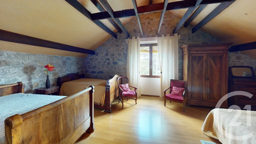 Bedrooms - Character House with Large Garden in Valady