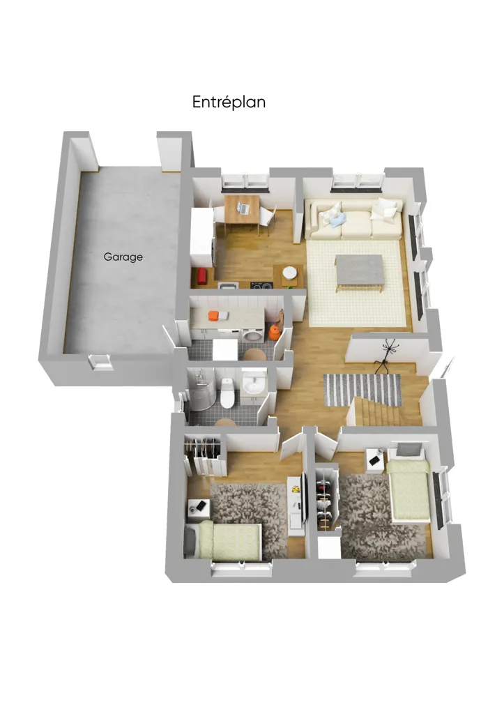Plan - Corner Plot Villa with Garden in Family-Friendly Area