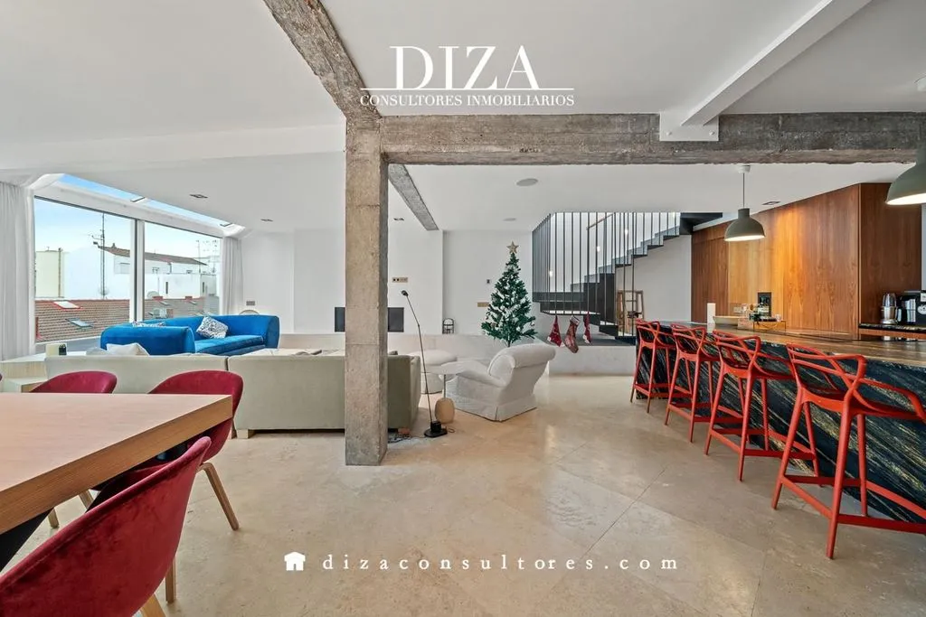Salle à manger - Luxury Penthouse with Pool in Madrid