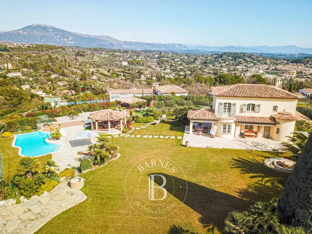 Õhuvaade - Luxury Villa with Pool in Valbonne