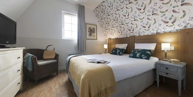 Bedrooms - T2 Apartment with Terrace in Houlgate