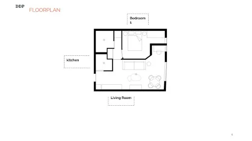 Appartement 2 pièces à FR