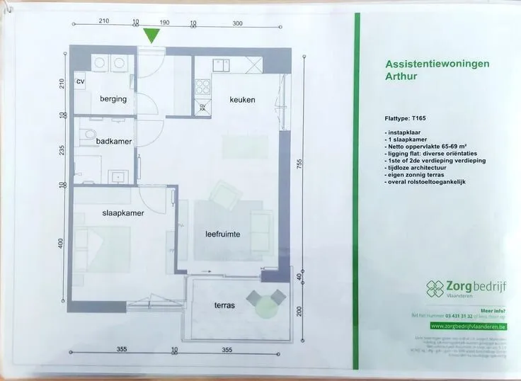 Plan - Maison avec Jardin à Sint-Genesius-Rode