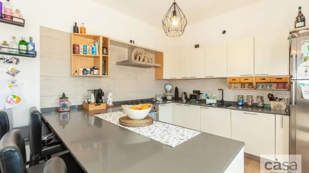 Cucina - Luxury Villa with Lake View in Comerio