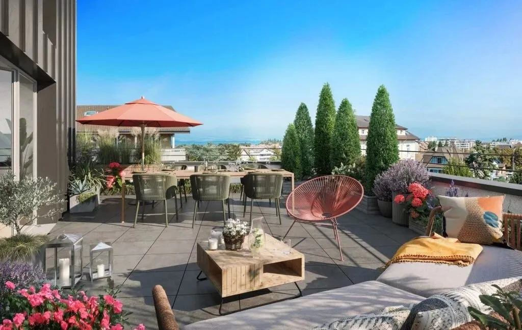 Terrass - Luxury Apartment with Lake View in Thonon-les-Bains