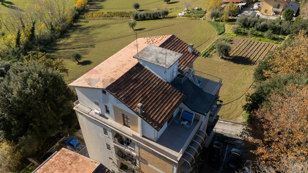 Õhuvaade - Penthouse with Panoramic Terraces near Ostra Centre