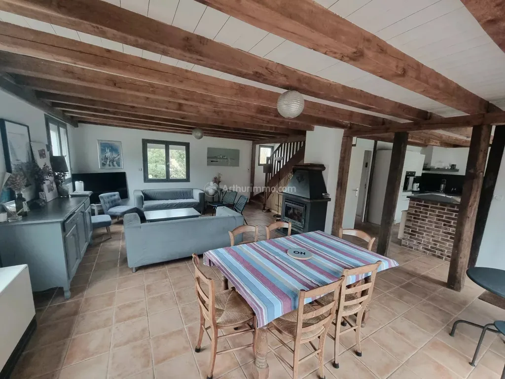 Salle à manger - Maison Vue Mer avec Accès Direct à la Plage