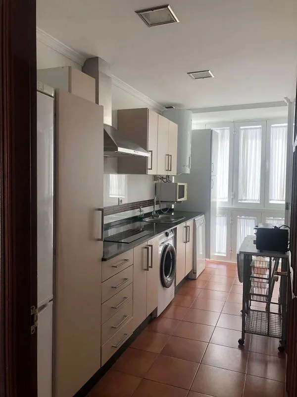 Köök - City Centre Flat with Balcony in Chiclana