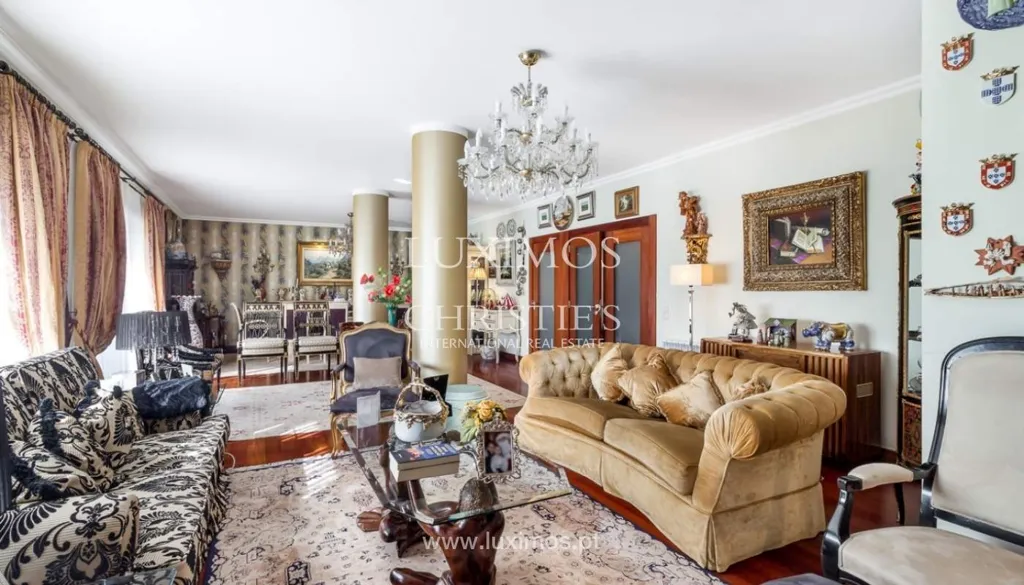 Séjour - Luxury Penthouse with Gym in Maia