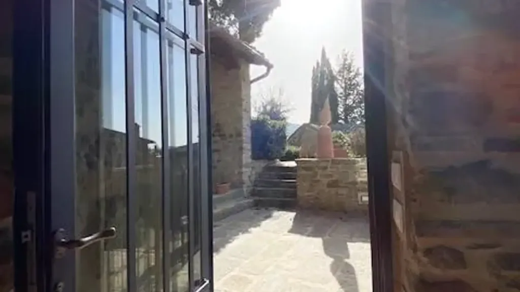 Terrasse - Colonial House with Panoramic View in Greve in Chianti