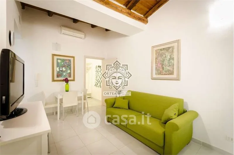 Living Room - Rented Duplex with Loggia in Siracusa