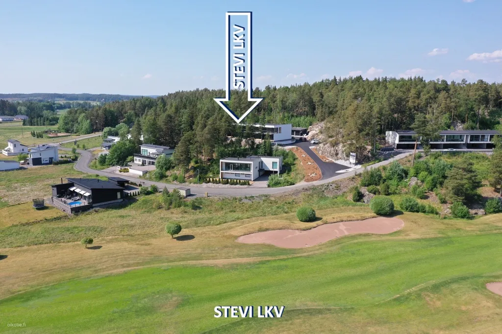 Vista aerea - Modern Apartment with Garden in Naantali