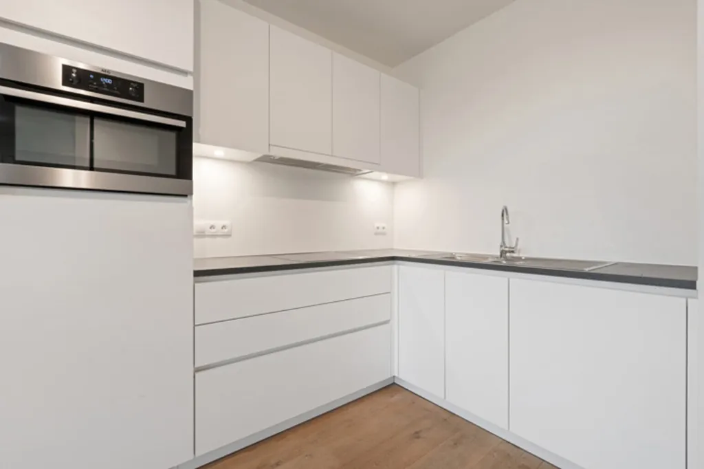 Köök - Modern Apartment with Terrace in Sint-Idesbald